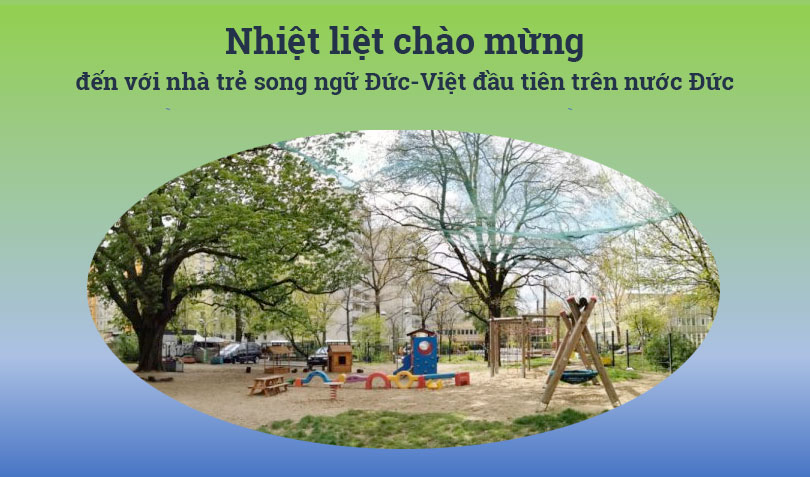 Herzlich willkommen in der ersten deutsch-vietnamesischen Kita in Deutschland
